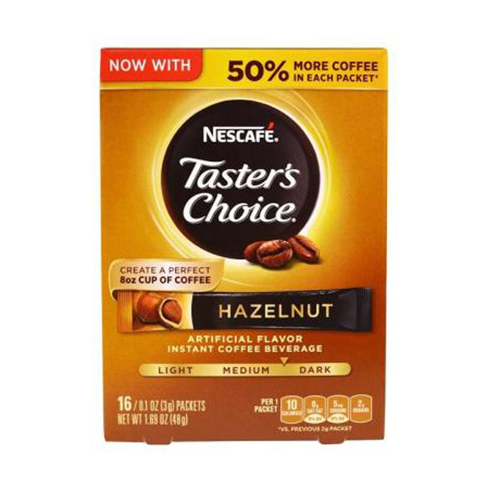 Nescafe Taster's Choice - Hazelnut - 16 packets