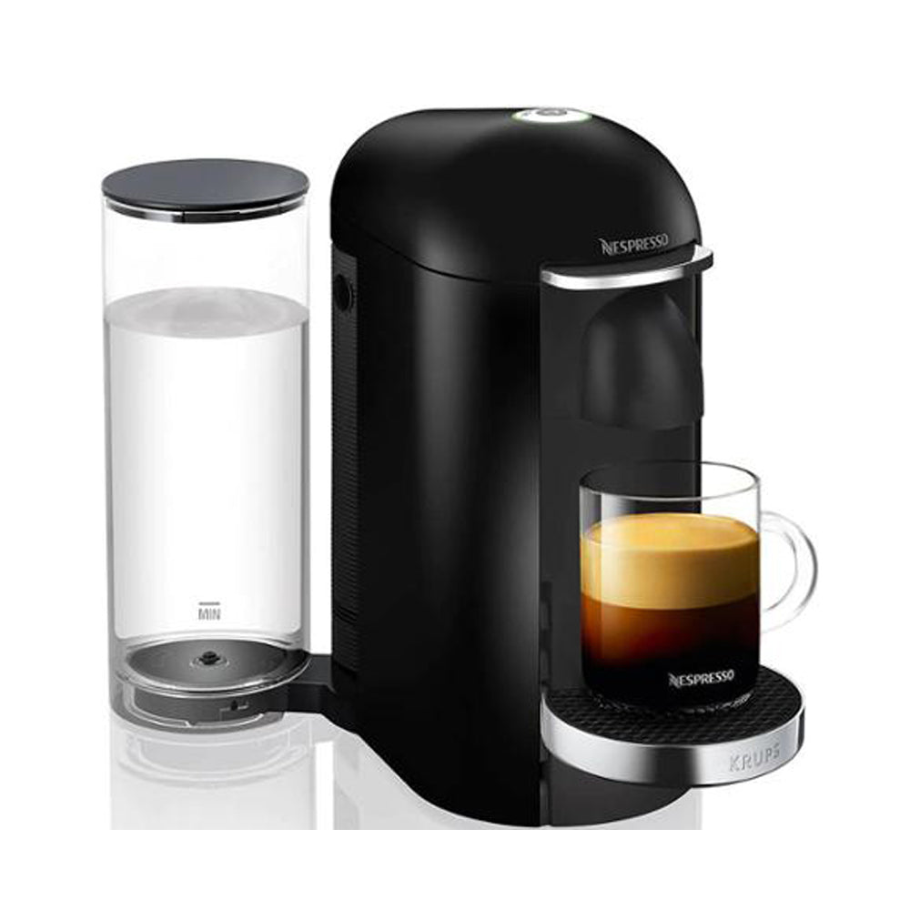 Nespresso - Vertuo Plus Coffee Machine - Krups - Black
