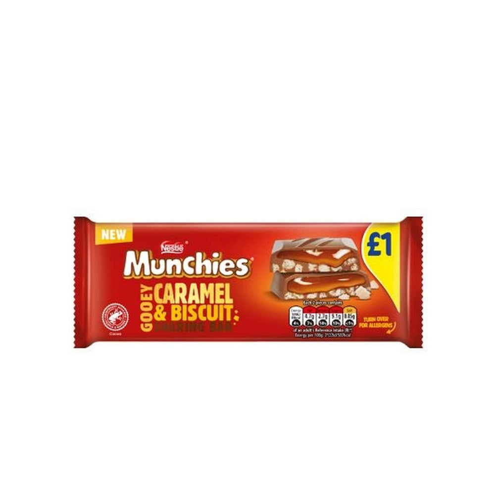 Nestle - Munchies Gooey Caramel & Biscuit Bar - 87g
