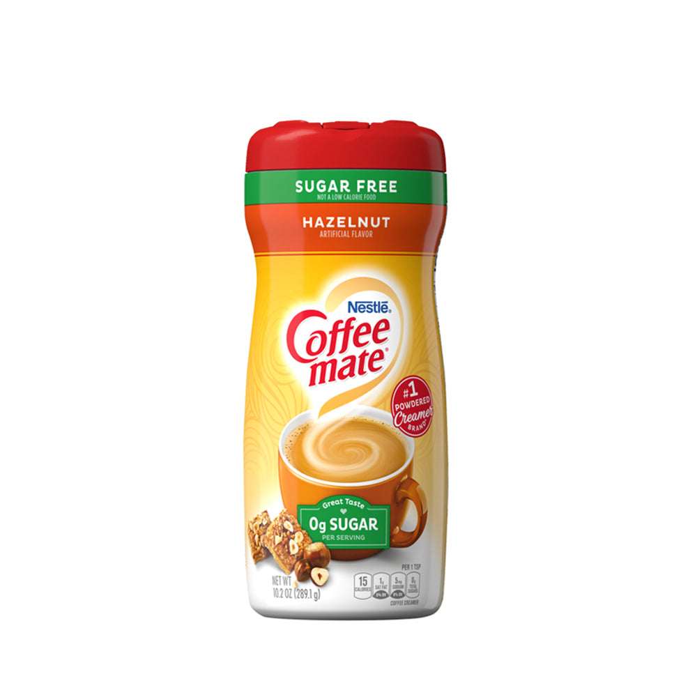 Nestle Coffee Mate - SUGAR FREE Hazelnut Powder 289 grams