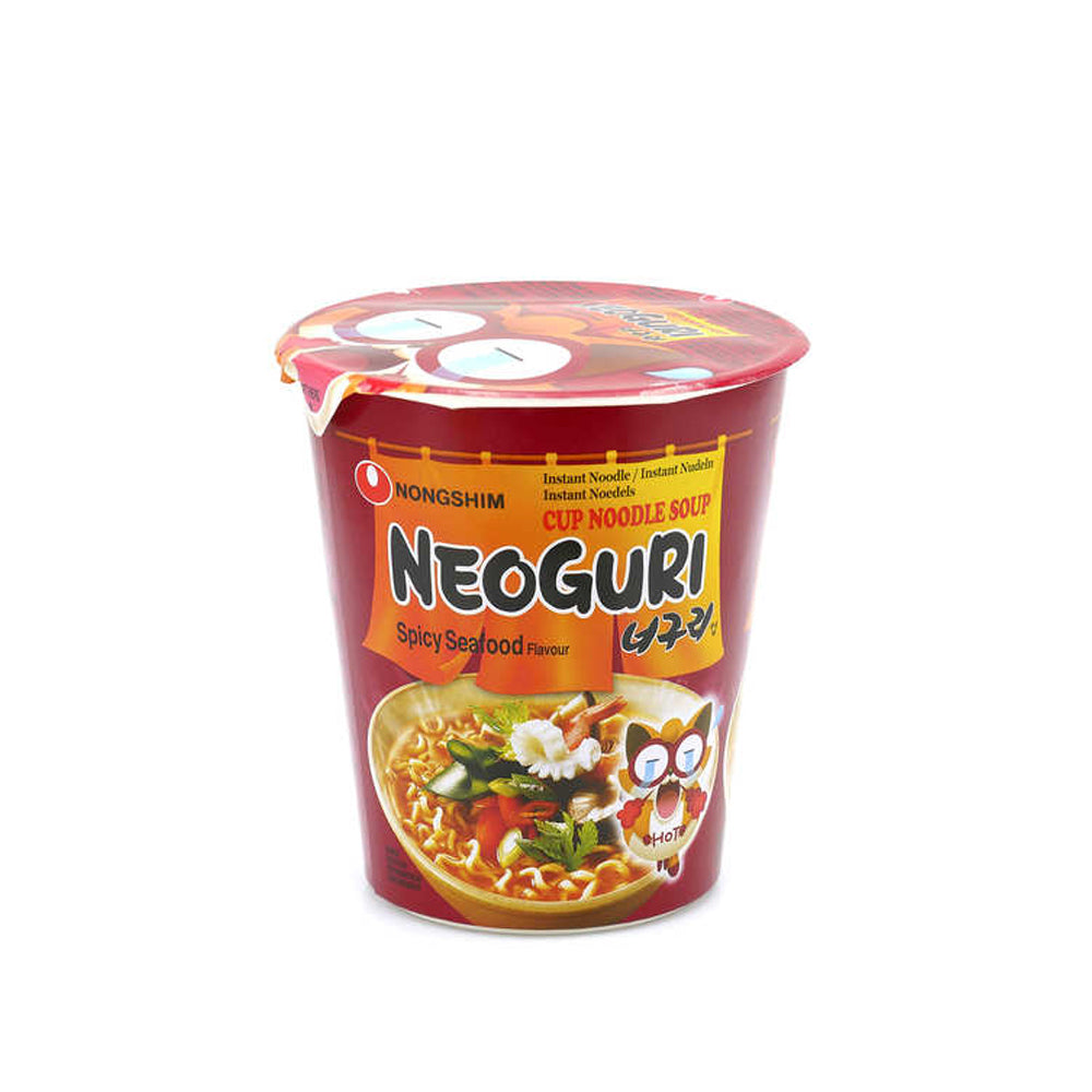 Nongshim - Neoguri Ramyun Noodles Cup - Spicy Seafood - 62g