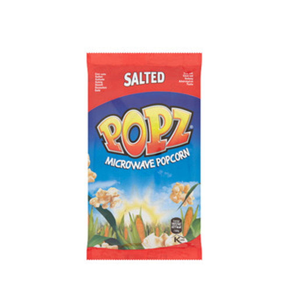 POPZ - Microwave Salt Flavoured Popcorn - 90g