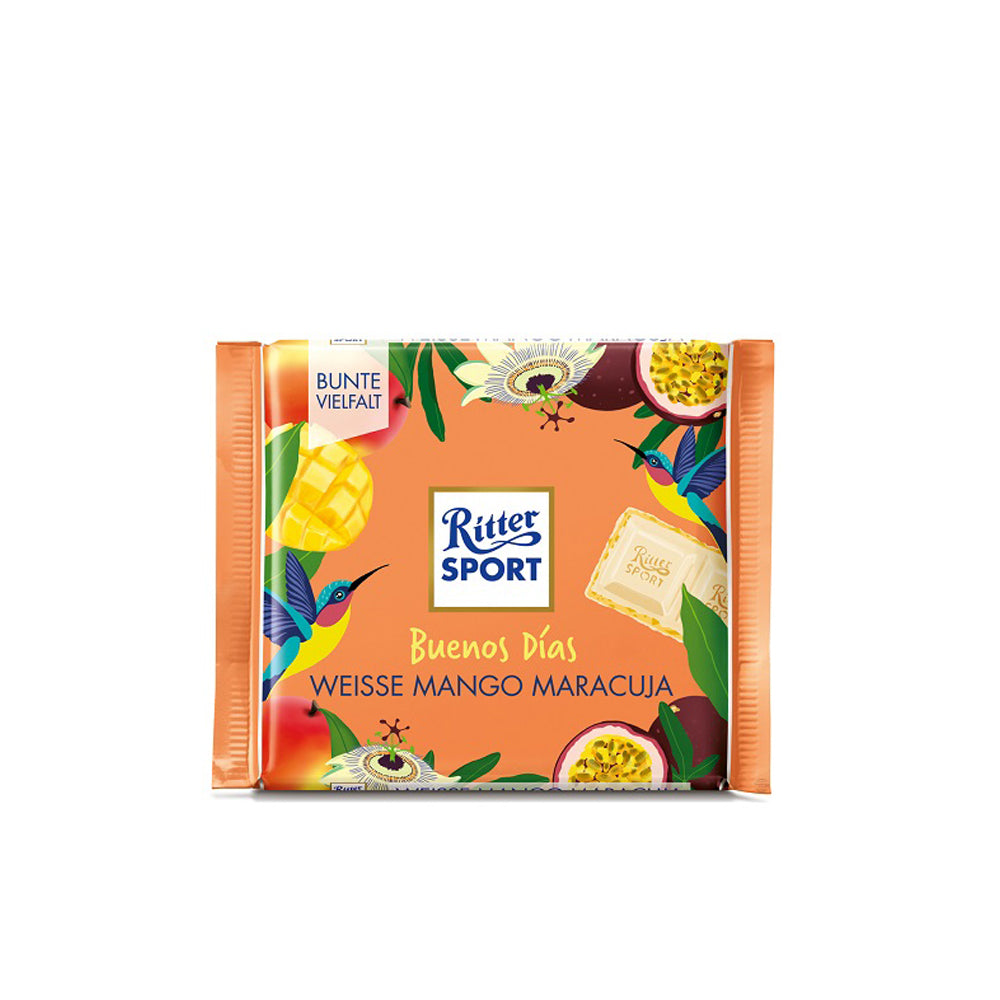 Ritter Sport - Buenos Dias White Mango Passion Fruit - 100g