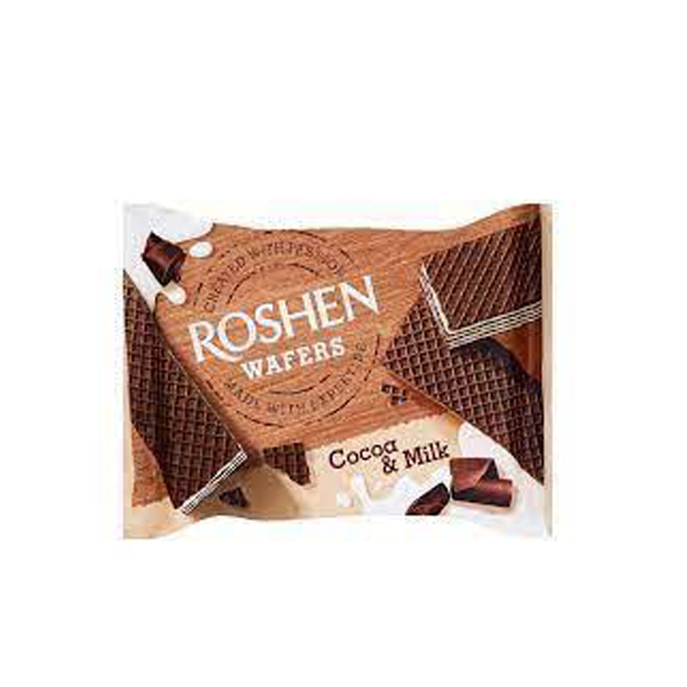 Roshen - Cocoa & Milk Wafers - 72g