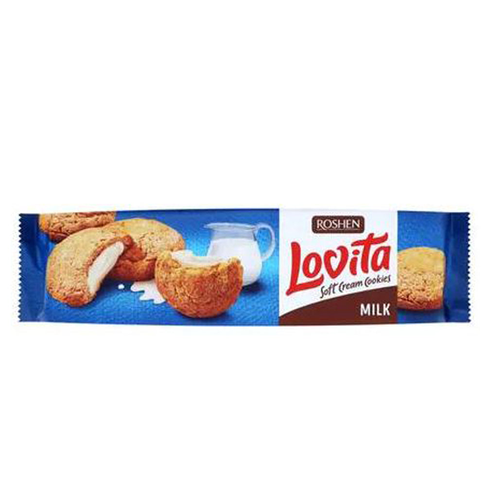Roshen - Lovita - Soft Milk Cream Cookies - 127g