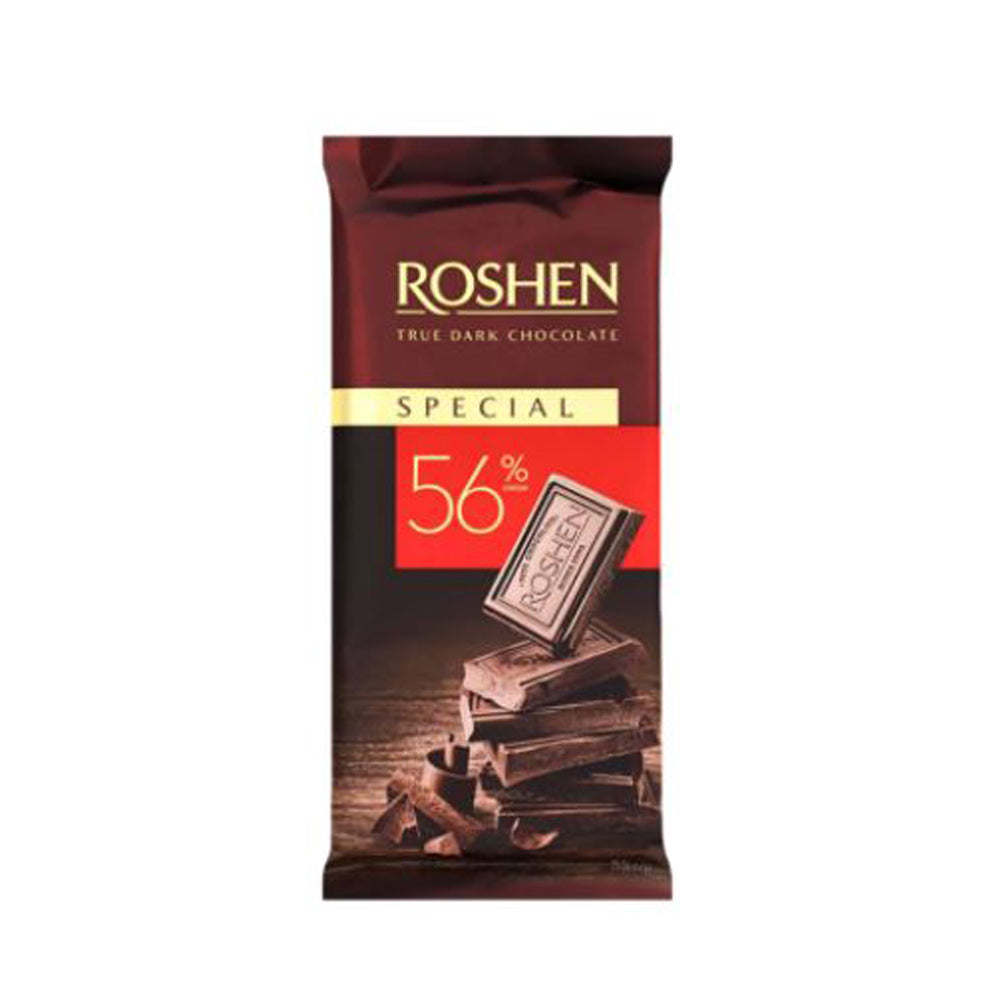 Roshen Dark Chocolate -56% - 85g