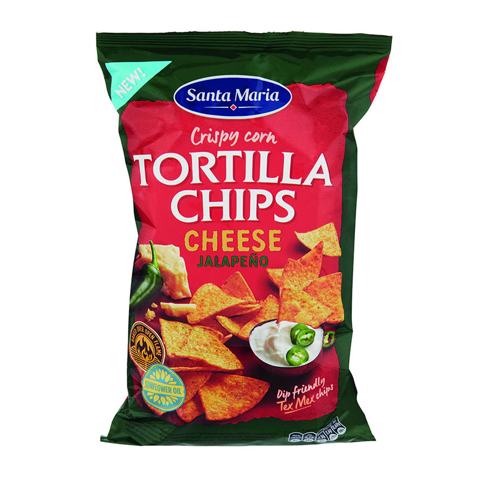 Santa Maria - Tortilla Chips - Cheese Jalapeno - 185g