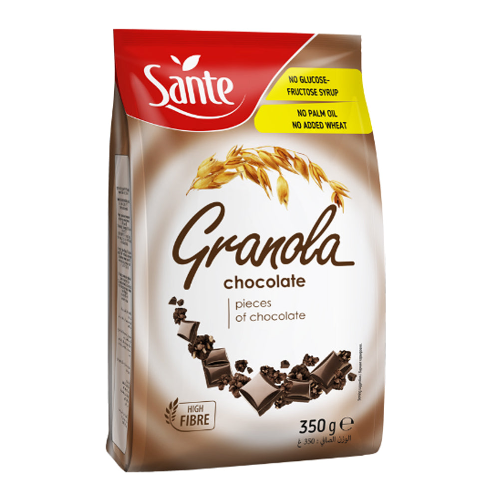 Sante - Chocolate Granola - Pieces of Chocolate - 350g