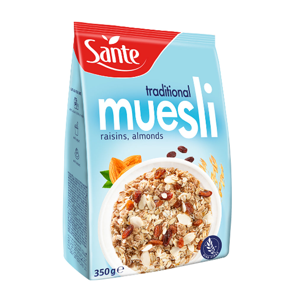 Sante - Traditional Muesli with Raisins & Almonds - 350g