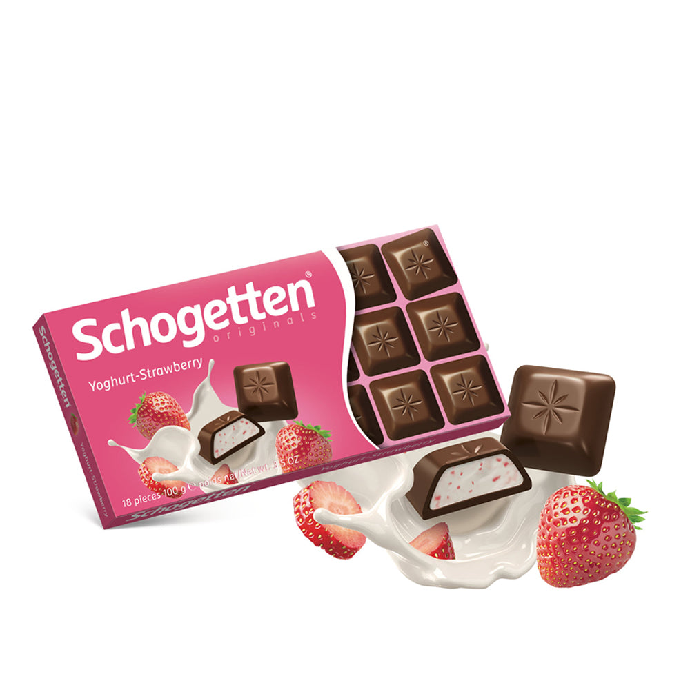 Schogetten - 100 gm - Yoghurt Strawberry