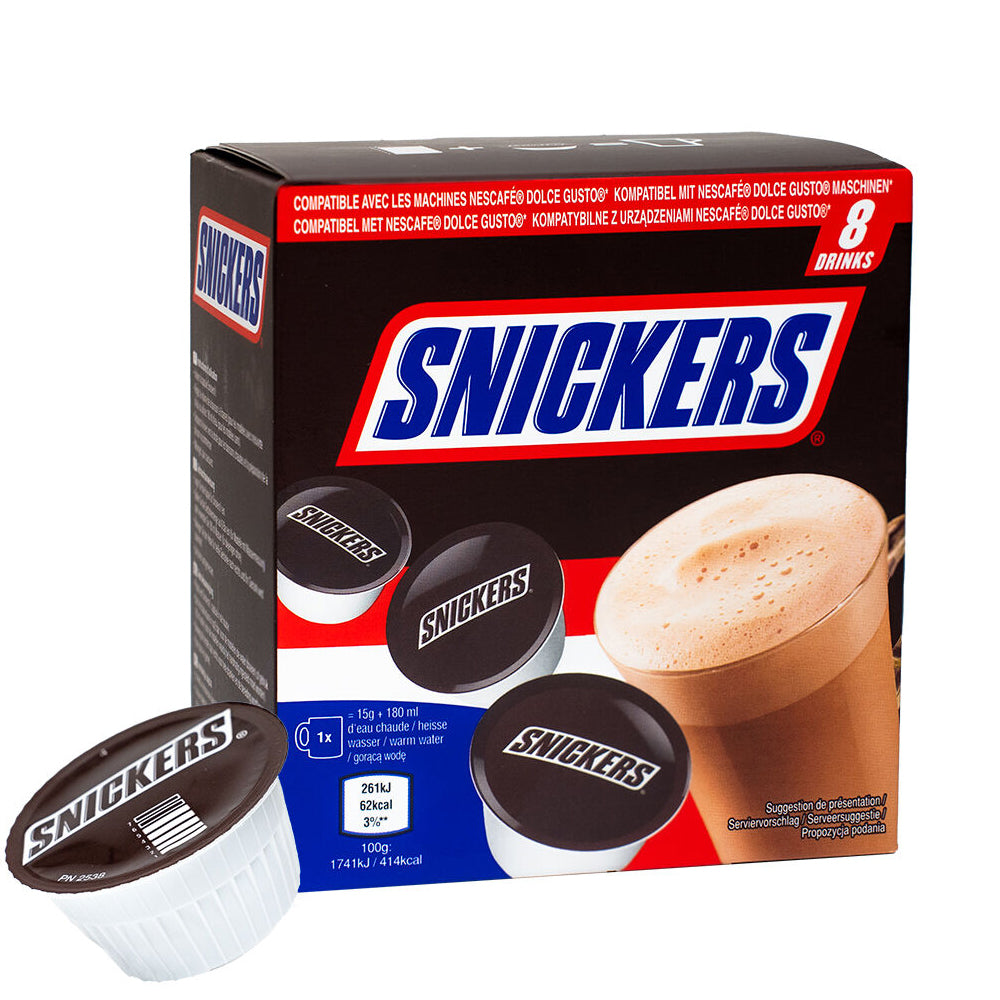 Dolce Gusto Compatible - Snickers - 8 Pods
