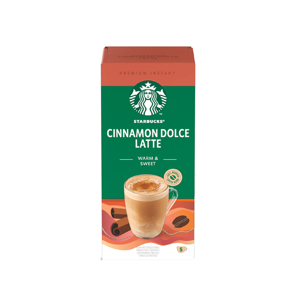 Starbucks - Instant Coffee - Cinnamon Dolce Latte - 5 mugs