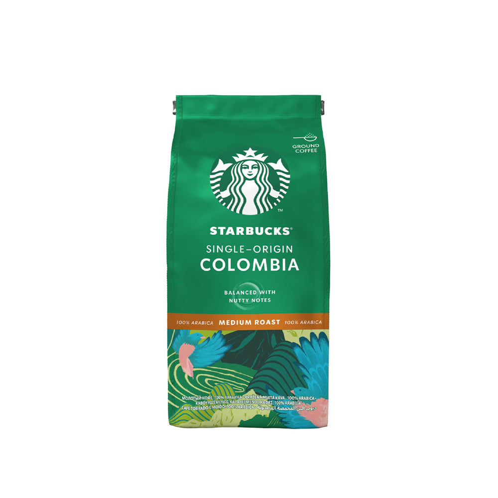 Starbucks - Single-Origin Colombia - Medium Roast Ground Coffee - 200g