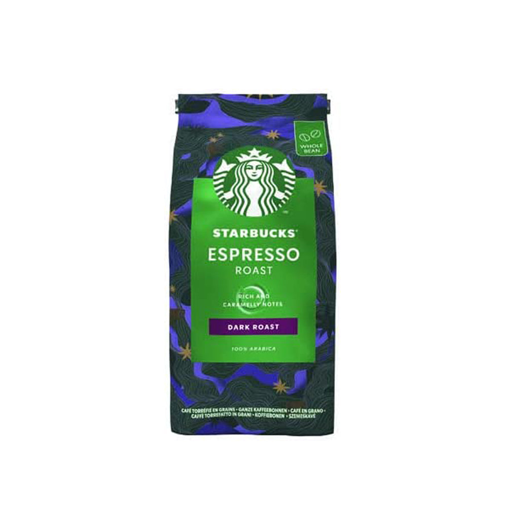 Starbucks - Whole Beans - Espresso Roast - Dark Roast - 200g