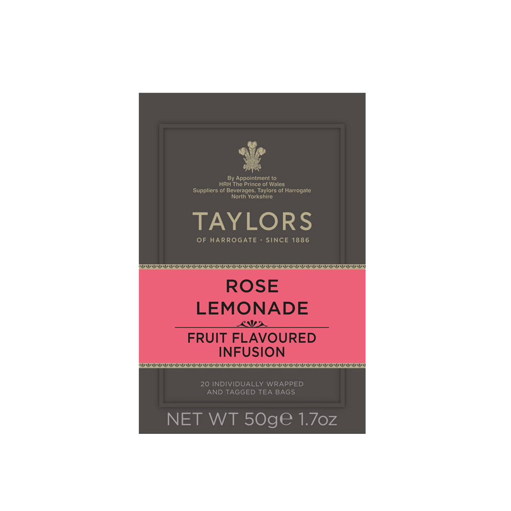 Taylors of Harrogate - Rose Lemonade -20 tb