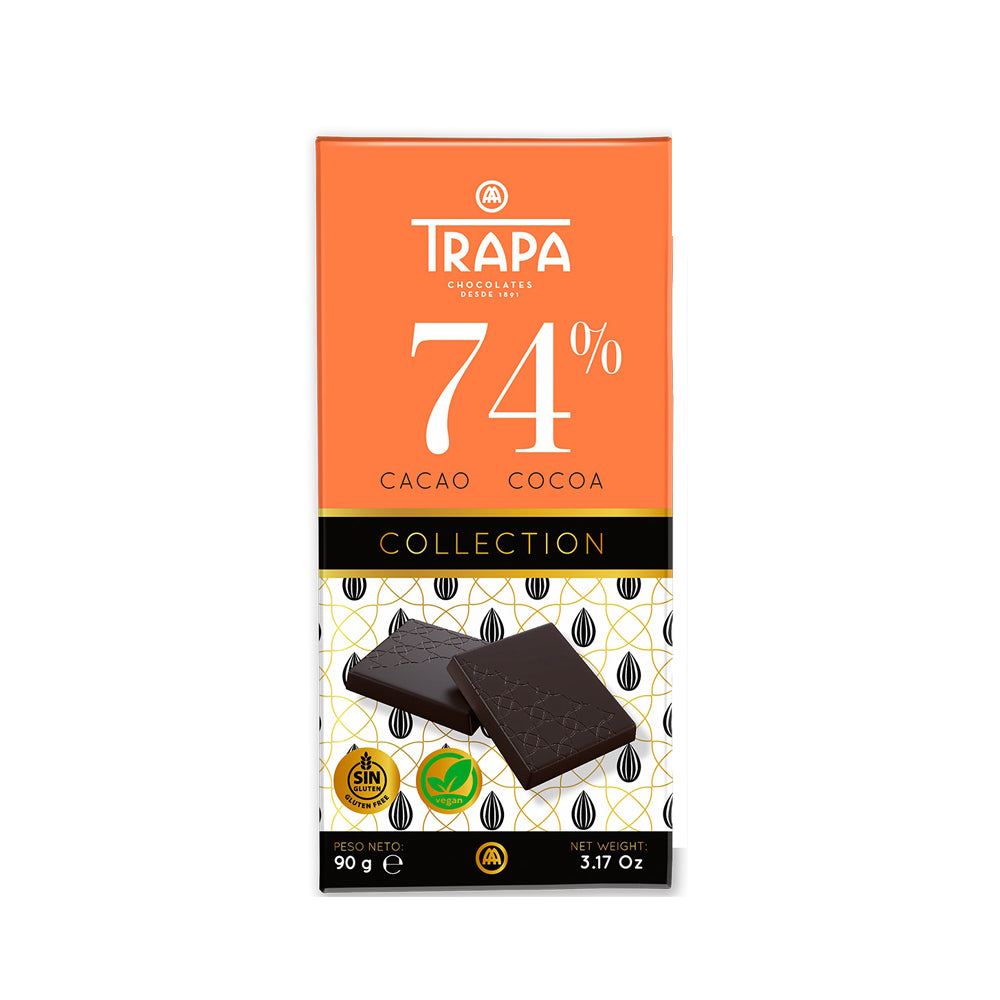 TRAPA - 74% Cocoa Collection - 90g