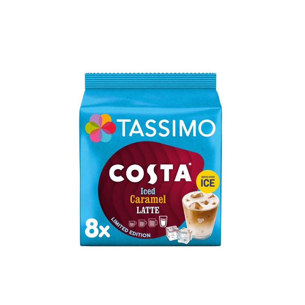 Tassimo - Costa Iced Caramel Latte - 8 pods