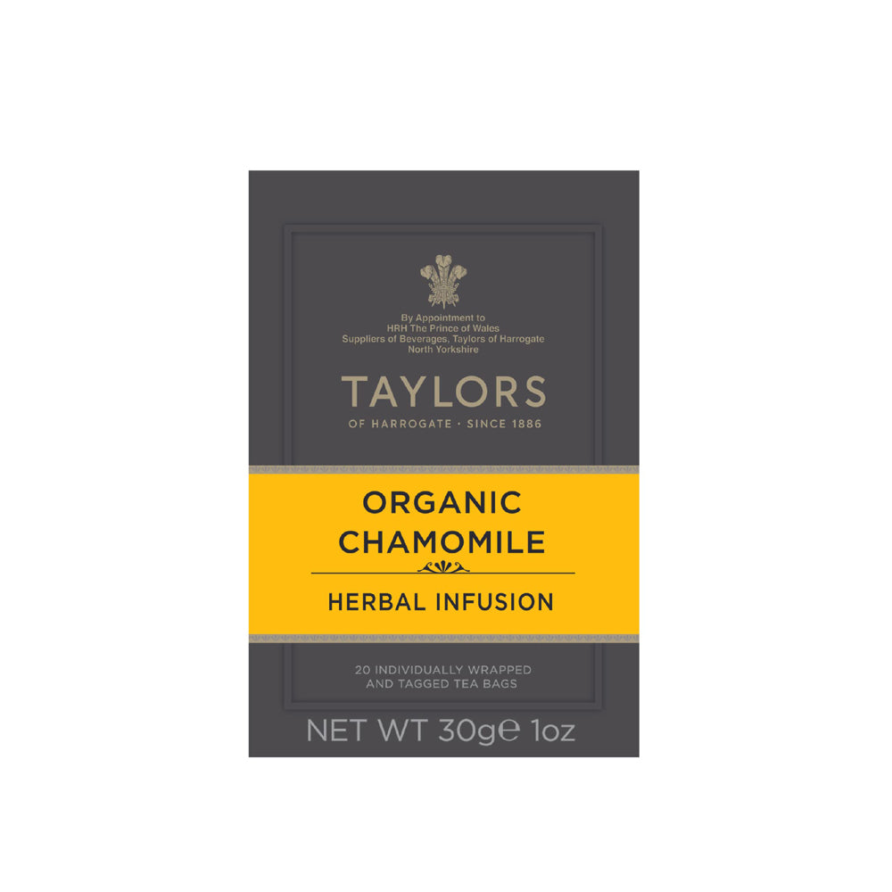 Taylors of Harrogate - Herbal Infusion - Organic Chamomile - 20tb