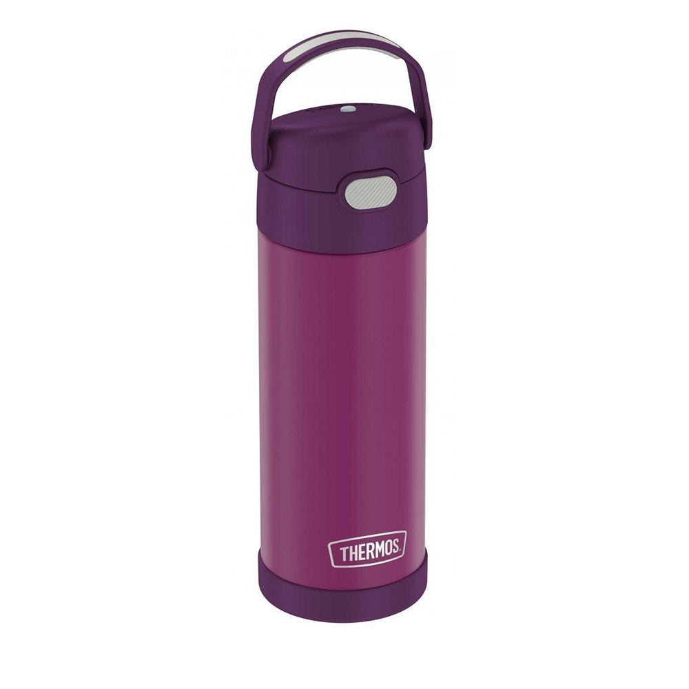 Thermos Funtainer - Stainless Steel Vacuum Insulated Bottle -16oz/473mL - Red Violet