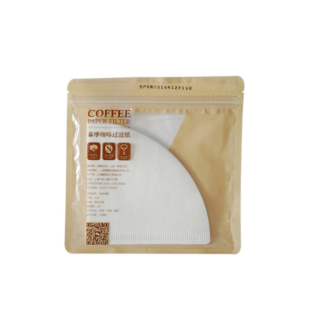 TimeMore - Filter Paper - 01-V60- White - 1-2 Cups - 100 sheets