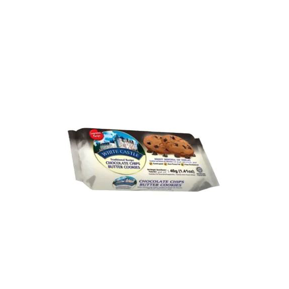 Torito - White Castle - Chocolate Chips Butter Cookies - 40g