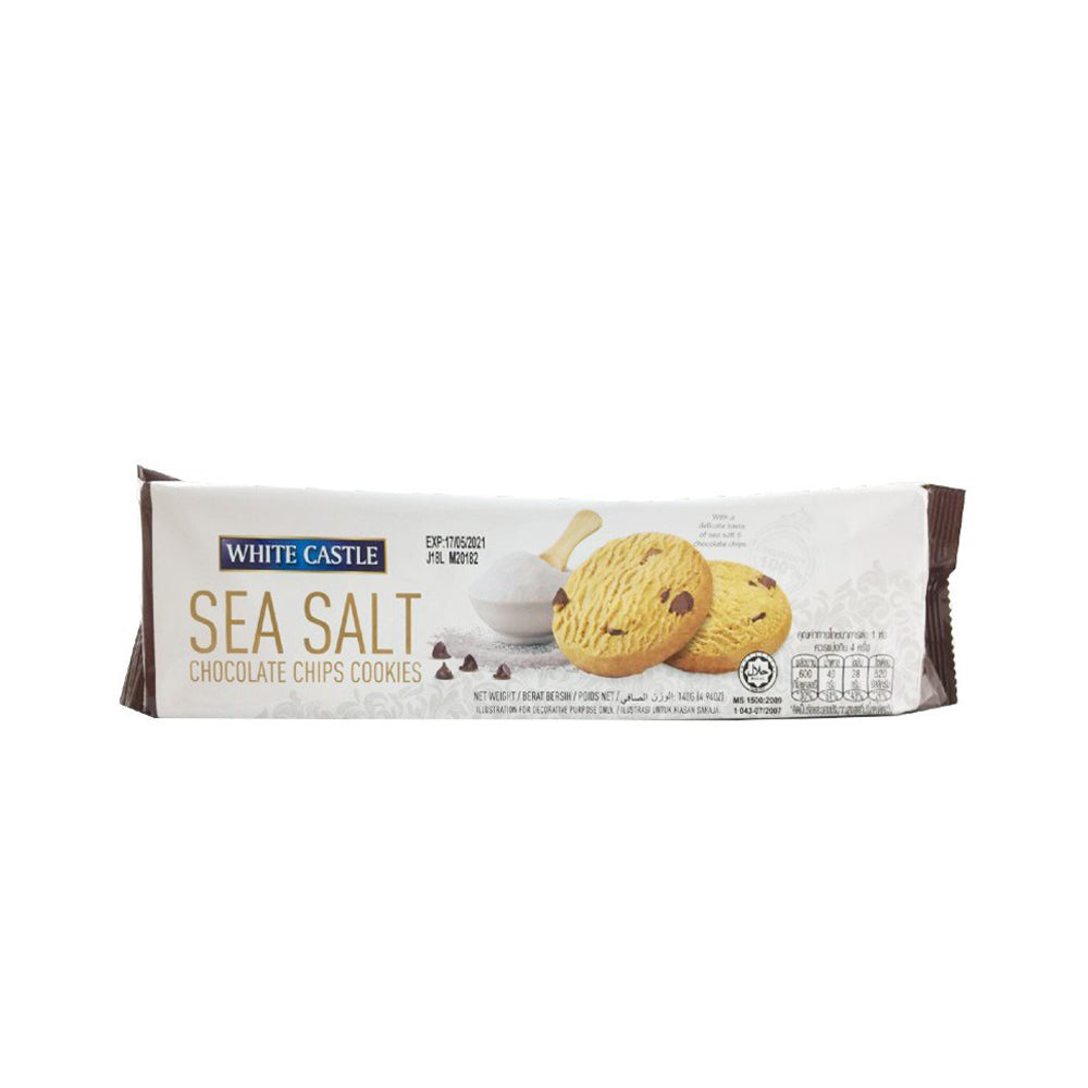 Torito - White Castle - Sea Salt Chocolate Chip Cookies - 140g