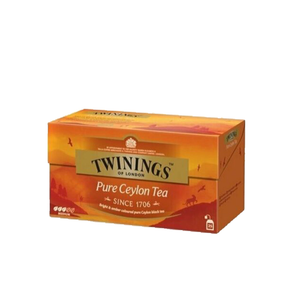 Twinings - Pure Ceylon Black Tea - 25 tb