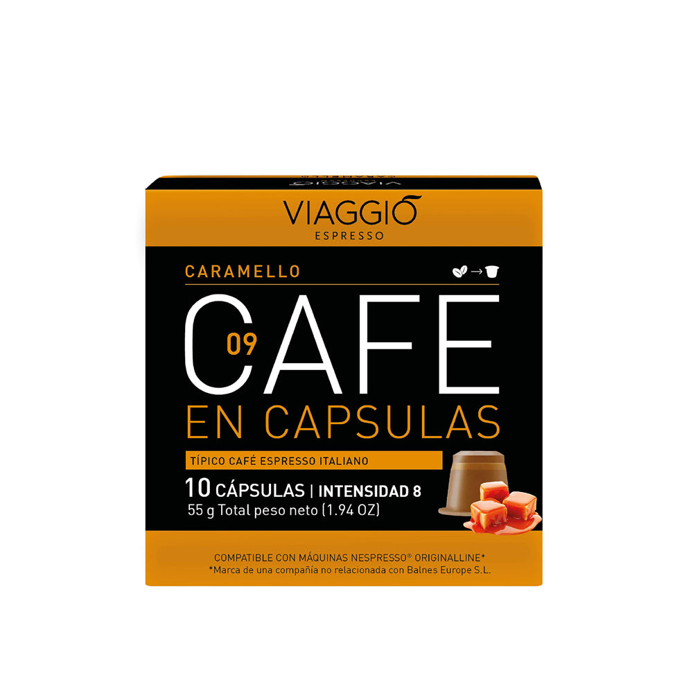 Viaggio Cafe - Nespresso Compatible - Caramello - 10 capsules