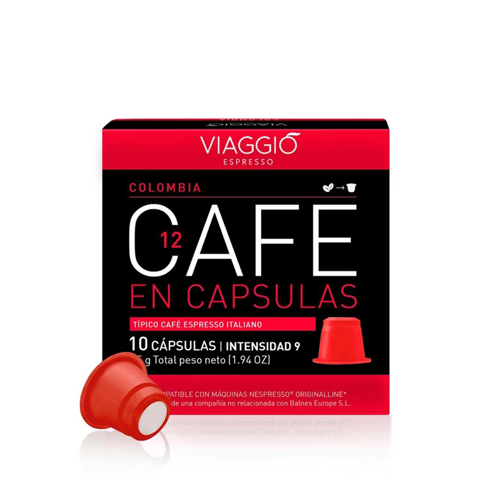 Viaggio Cafe - Nespresso Compatible - Colombia - 10 capsules