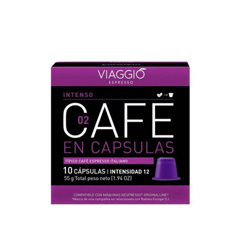 Viaggio Cafe - Nespresso Compatible - Intenso - 10 capsules