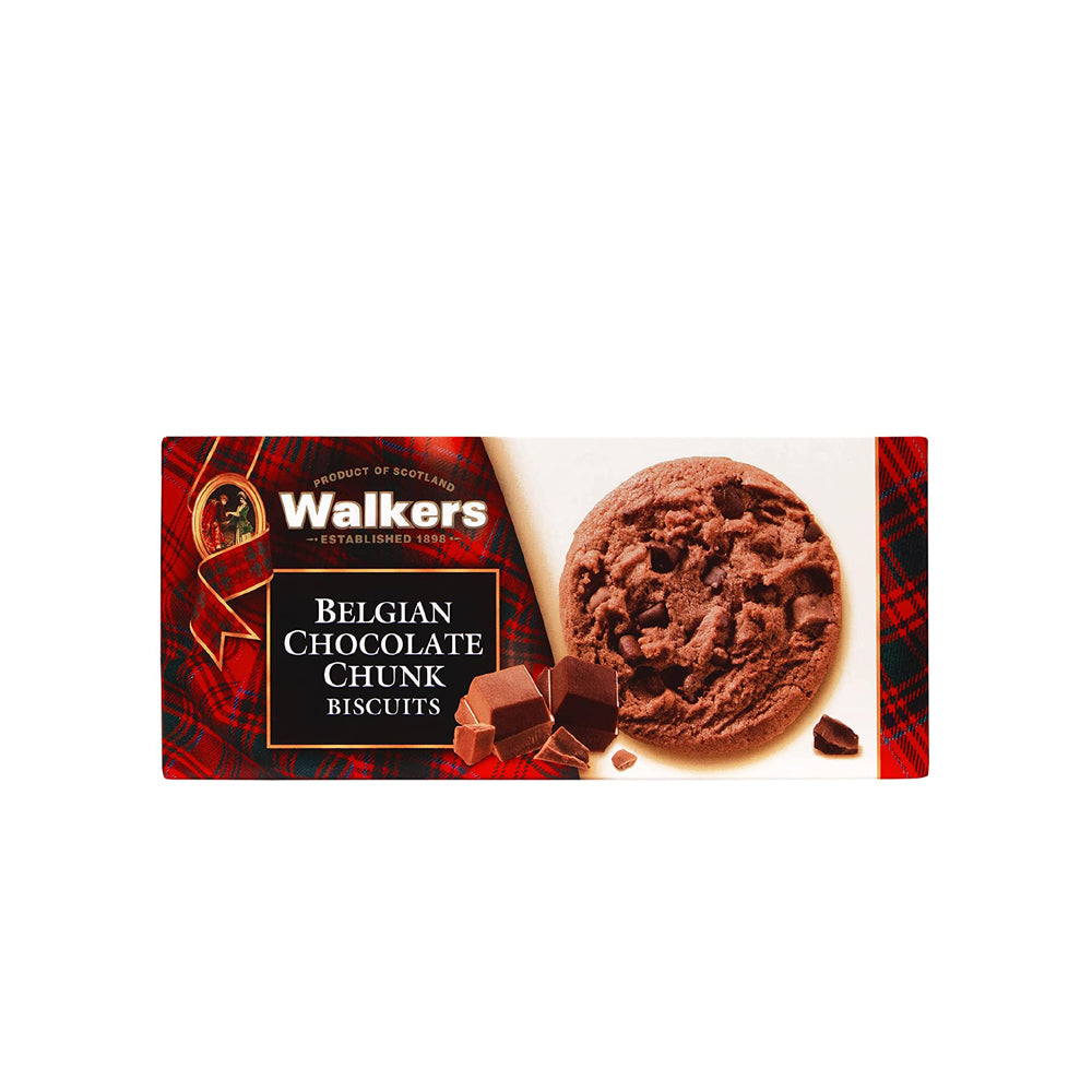 Walkers - Belgian Chocolate Chunk Biscuits - 150g