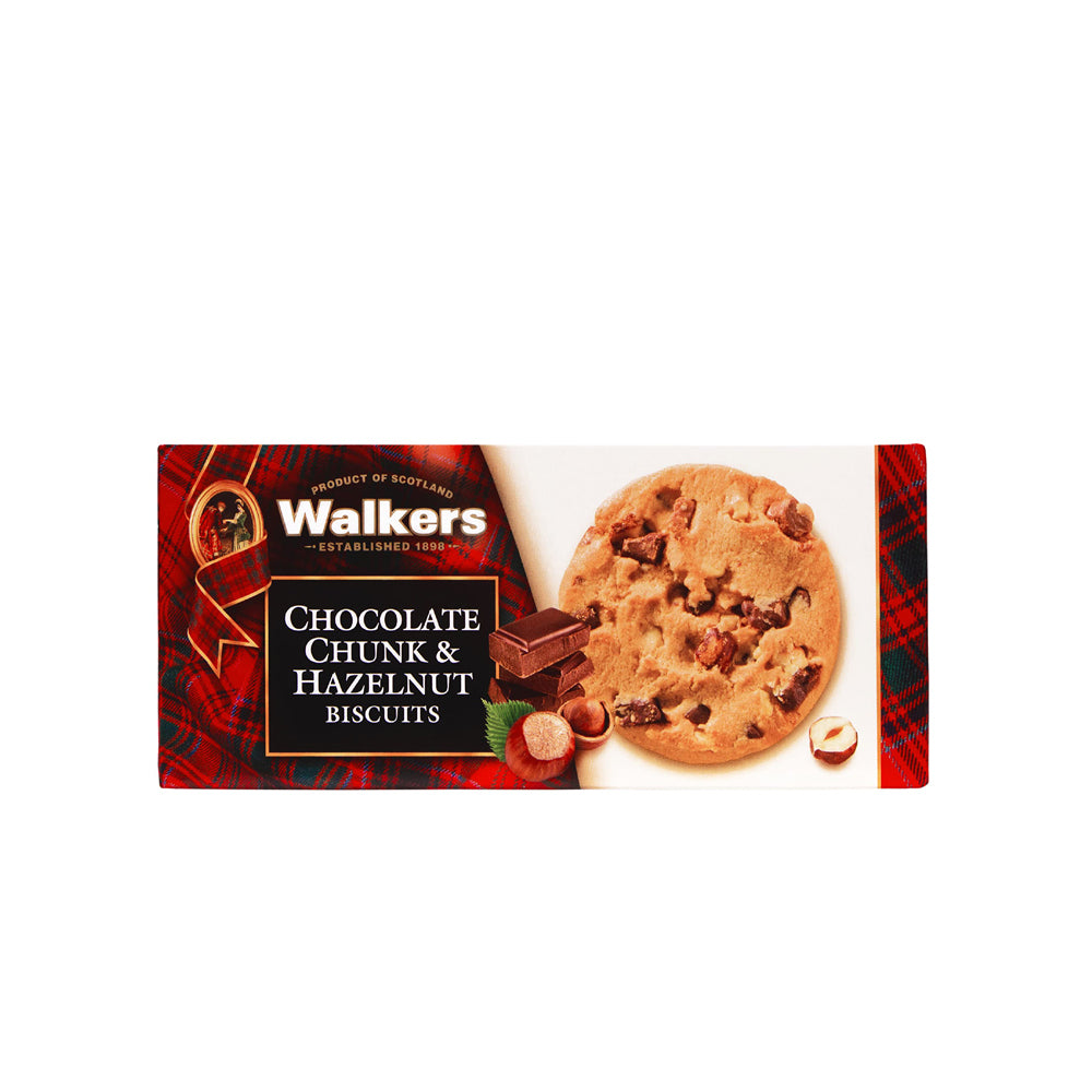 Walkers - Chocolate Chunk & Hazelnut Biscuits - 150g