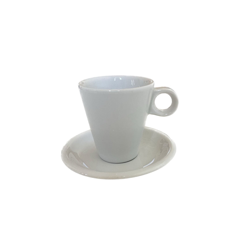 White Porcelain Lungo Cup