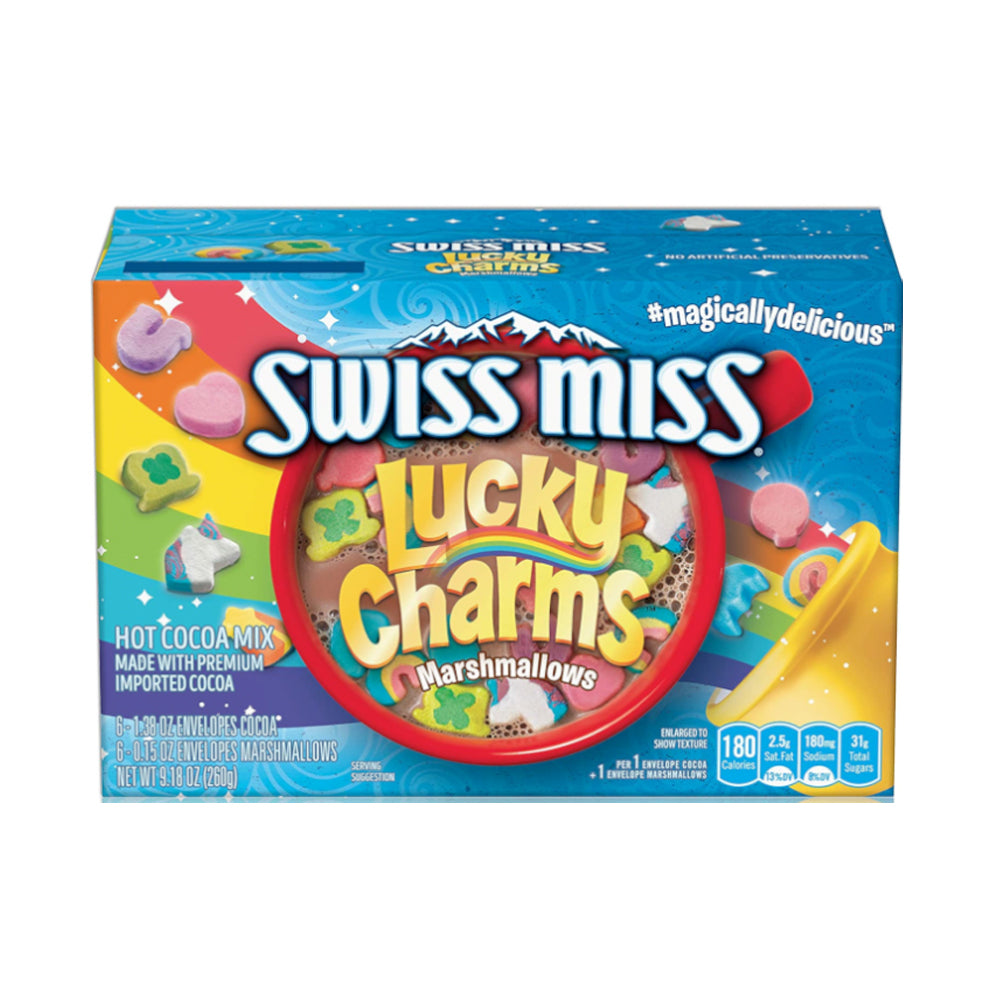 Swiss Miss - Lucky Charms - Hot Cocoa Mix - 6 servings