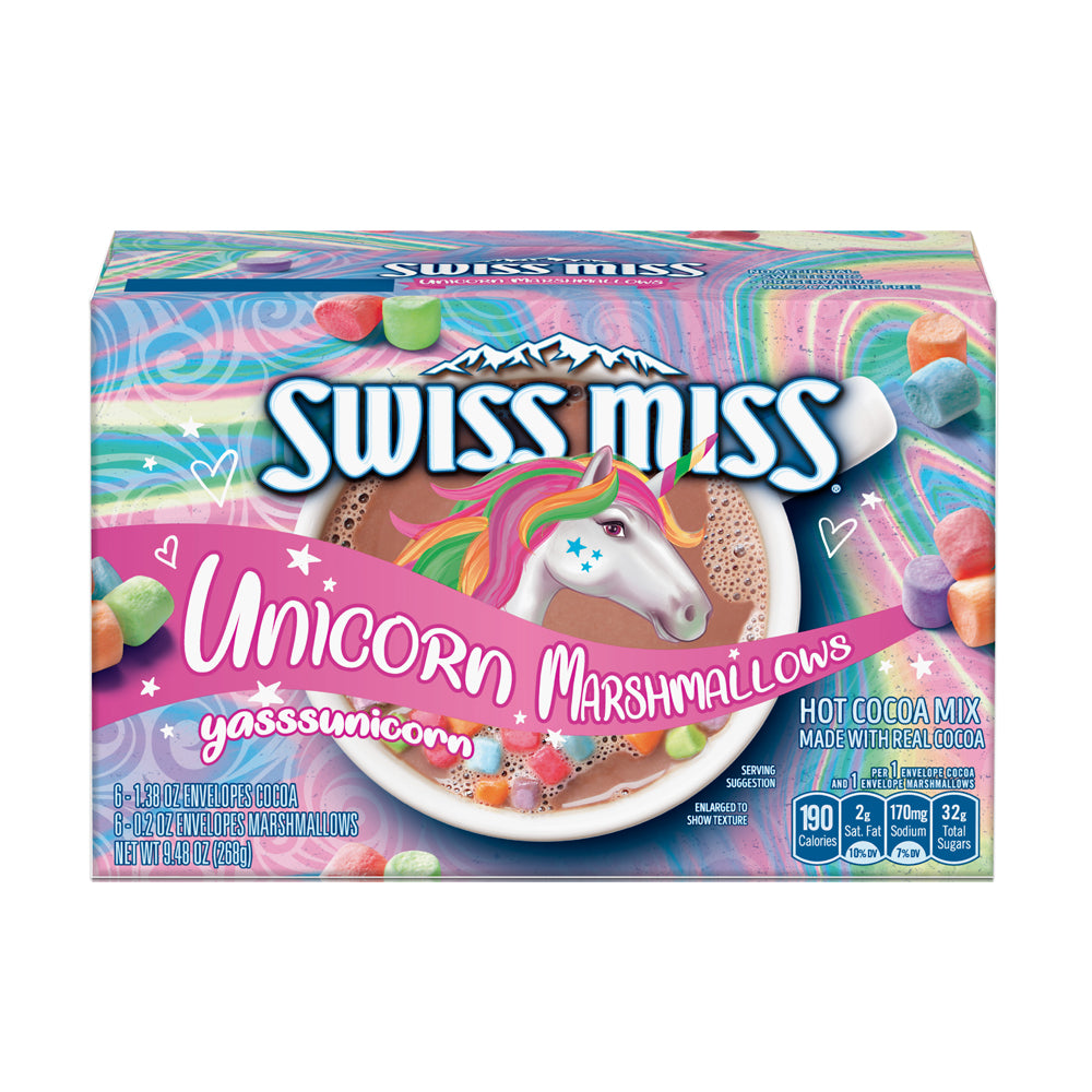 Swiss Miss - Unicorn Marshmallows Hot Cocoa Mix - 6 servings