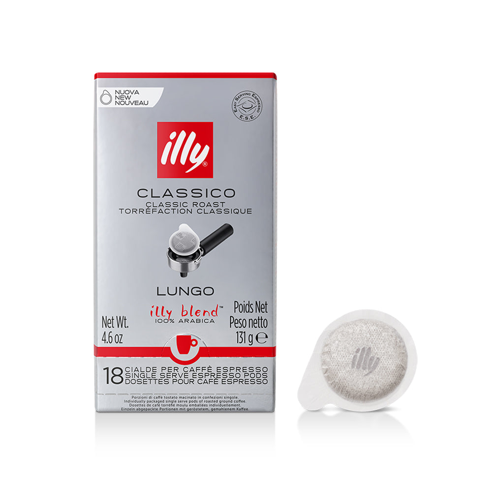 illy - Easy Serving Espresso Pods - Lungo - 18 pads